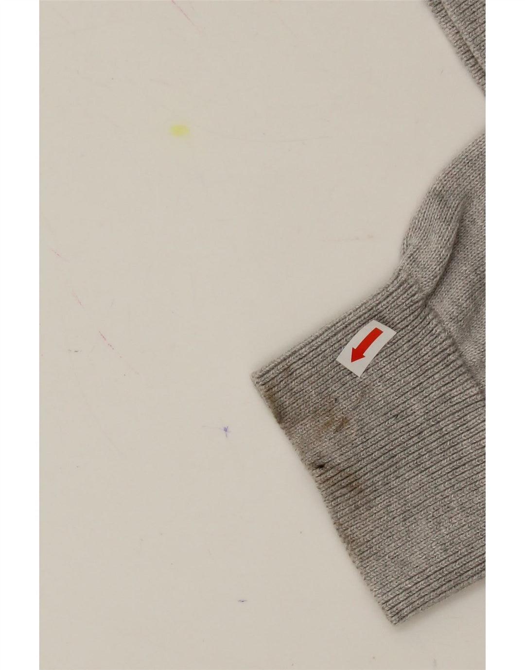 J. CREW Womens Boat Neck Jumper Sweater UK 14 Medium Grey Cotton Vintage J. Crew and Second-Hand J. Crew from Messina Hembry 