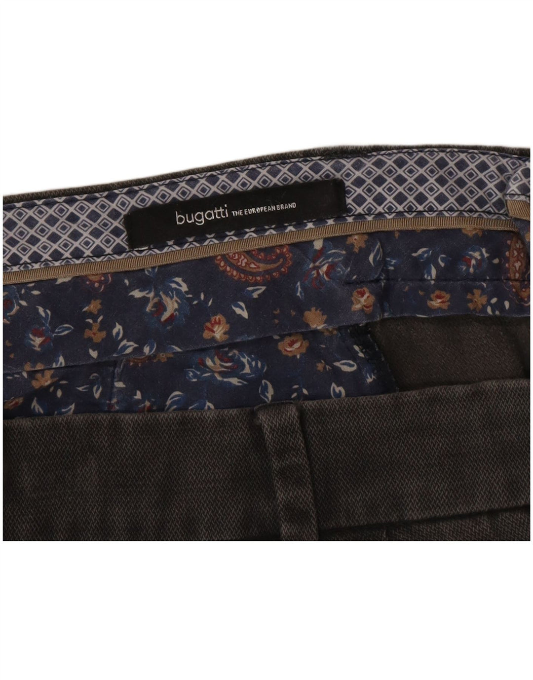 Bugatti Herre Tapered Chino Bukser W38 L27 Grå