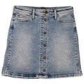LEE Dame Denim A-Line nederdel W29 Medium Blue Bomuld