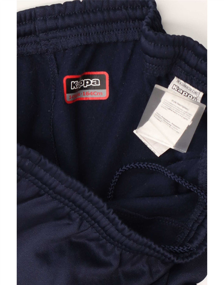 Kappa Boys Capri træningsdragt bukser 13-14 år marineblå polyester