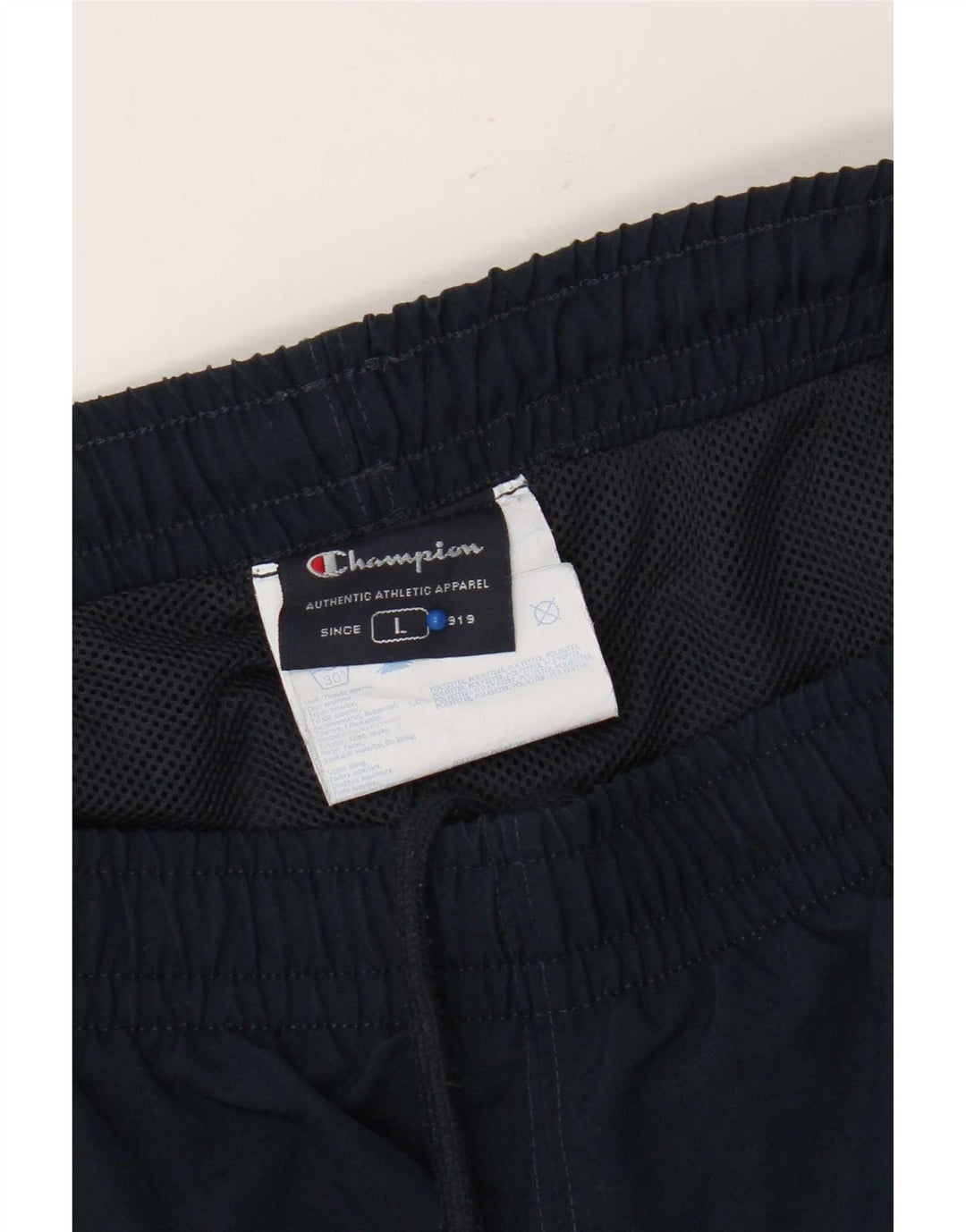 Champion Herre træningsdragt Bukser Large Navy Blue Polyester