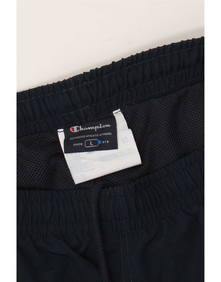 Champion Herre træningsdragt Bukser Large Navy Blue Polyester