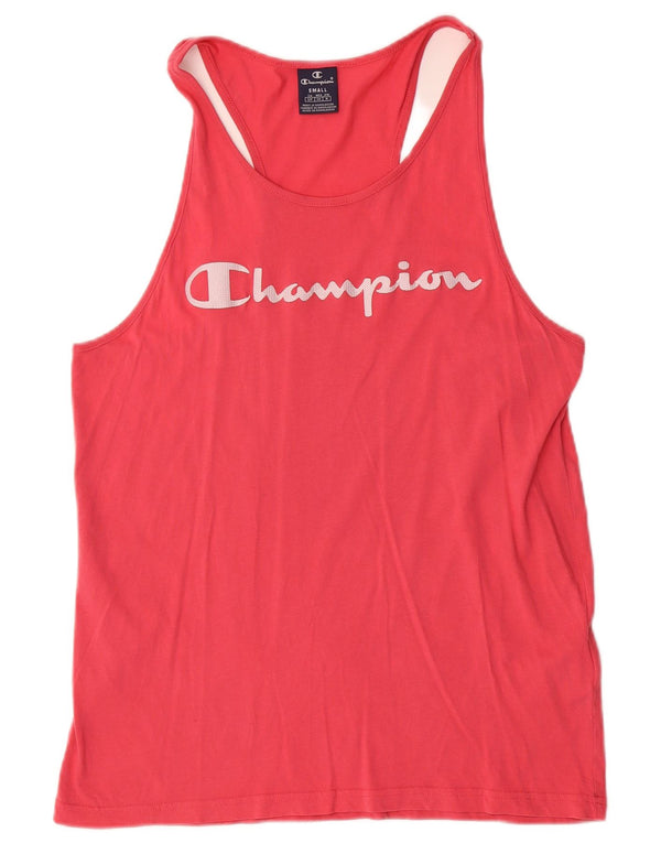 CHAMPION Herre Grafisk Vest Top Lille Pink Bomuld