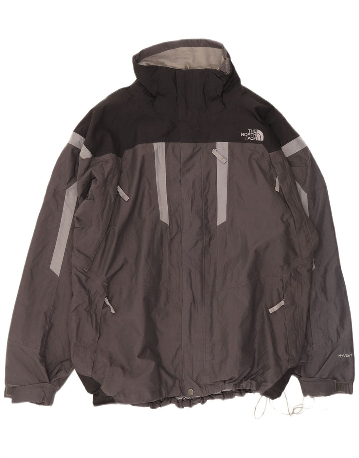 The North Face Regnjakke til mænd UK 40 Large Grey Colourblock