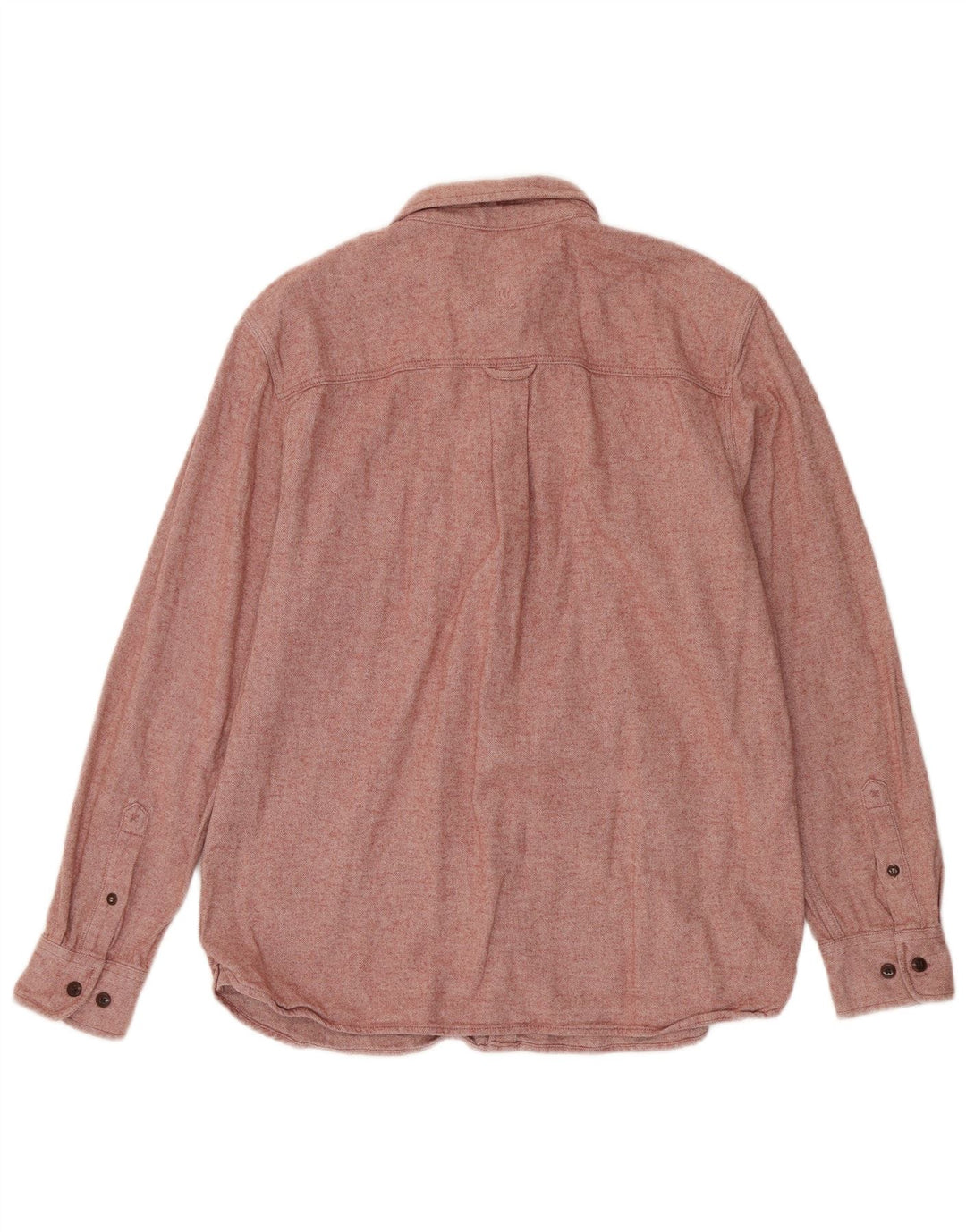 Fat Face Herre Flanellskjorte Stor Pink Bomuld