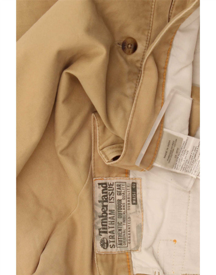 Timberland Herre Chino Shorts W40 XL Beige Bomuld