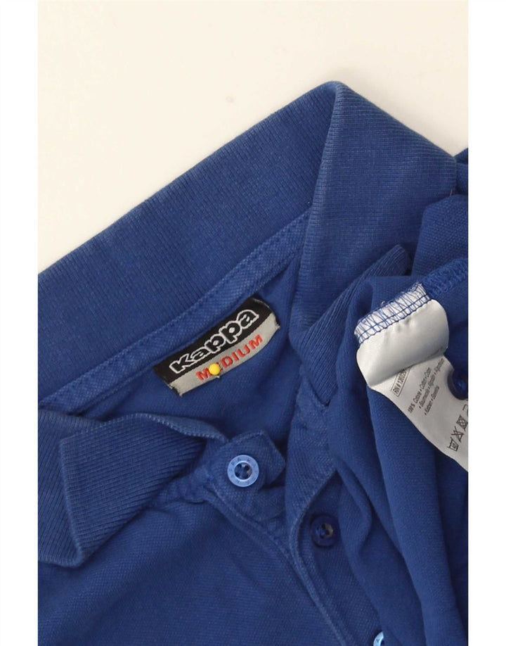Kappa herre poloshirt Medium blå bomuld