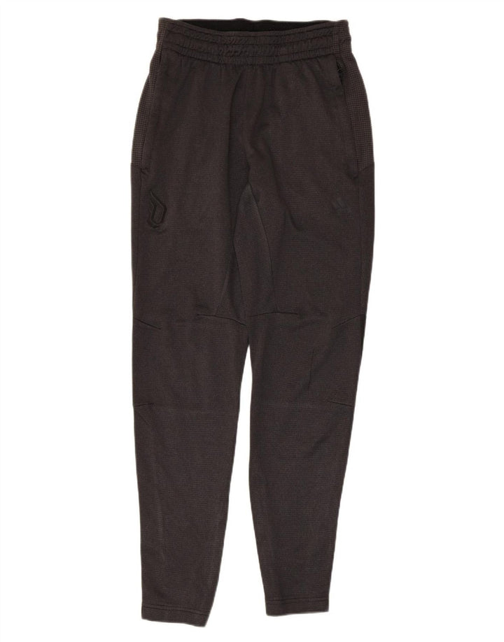 ADIDAS Træningsdragtsbukser til mænd Small Grå Colourblock Polyester