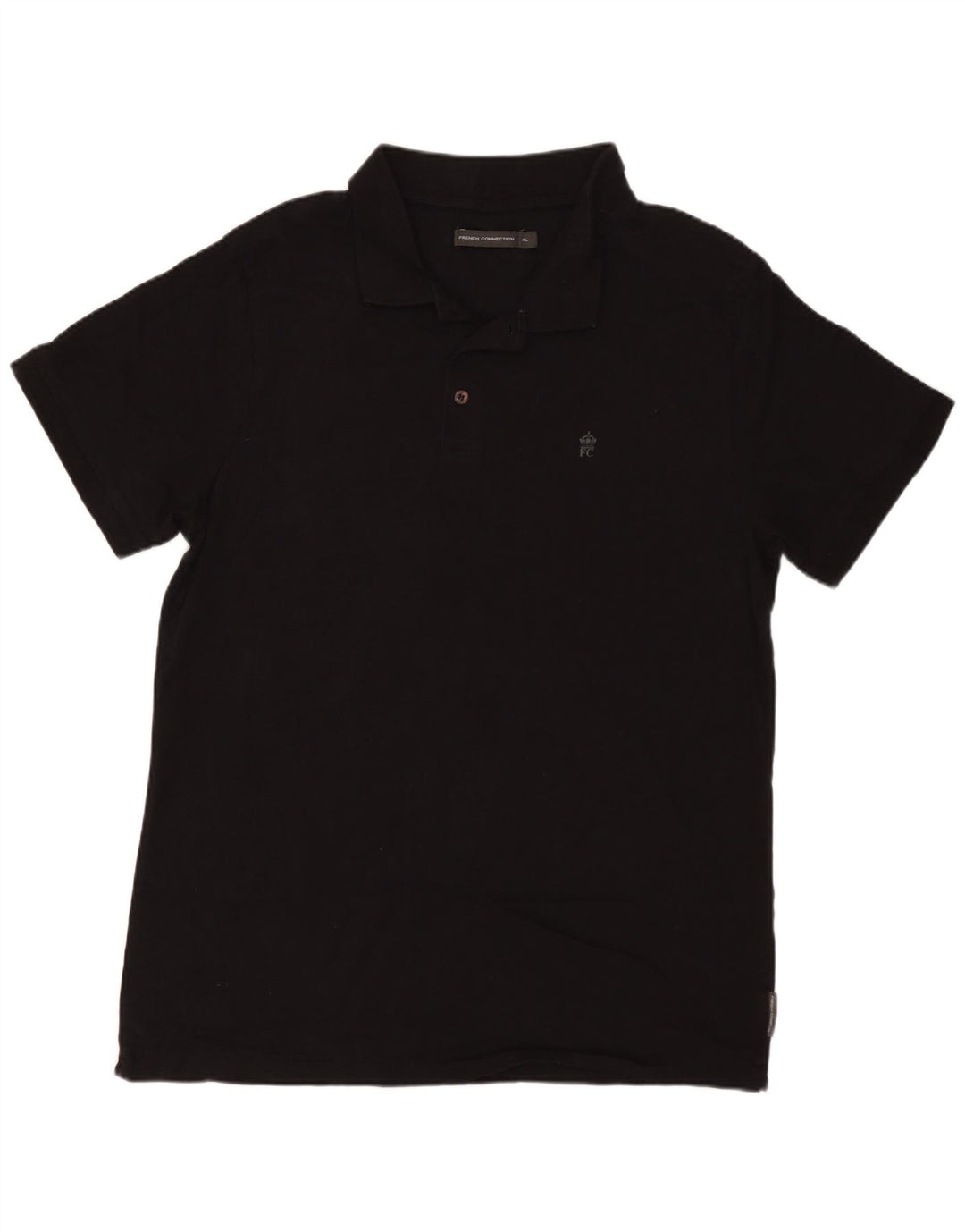 FRANSK FORBINDELSE Herre poloshirt XL Sort Bomuld