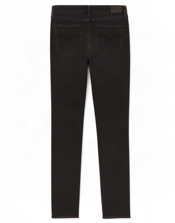 Levi's Dame 721 Skinny Jeans W30 L32, sort bomuld
