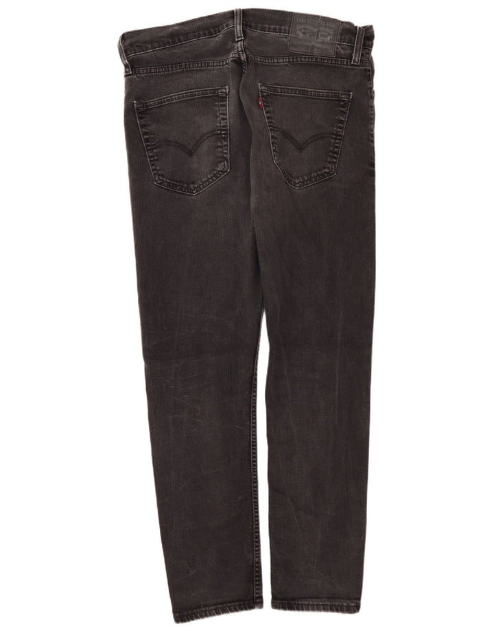 LEVI'S Slim Tapered Jeans til mænd W34 L30 Grå bomuld