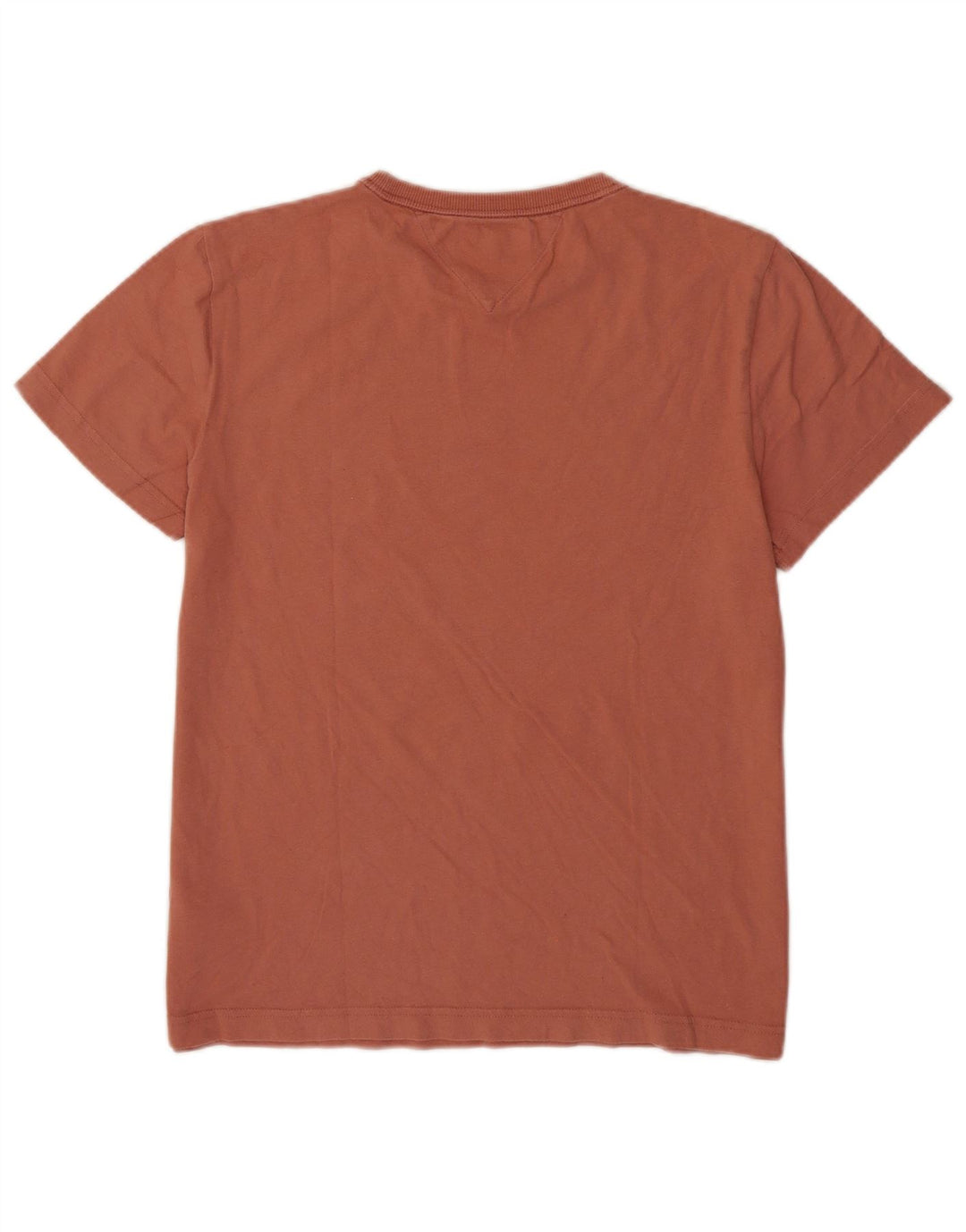 Tommy Hilfiger Herre T-Shirt Top Medium Brun Bomuld