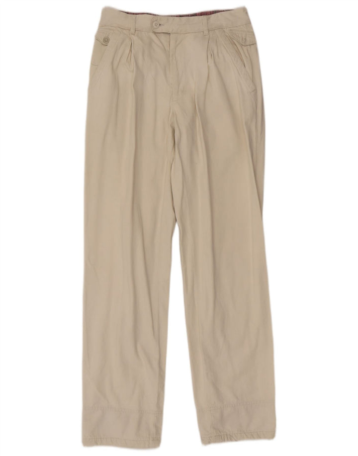 POP 84 Herre lige jakkesæt bukser W30 L32 Off White