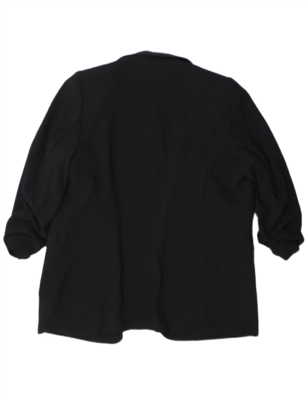 Marks & Spencer Dame 3/4 ærmet åben blazerjakke UK 18 XL Sort