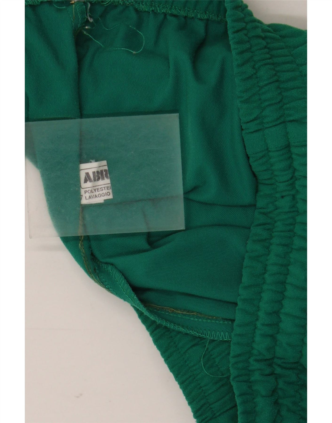 Vintage fuld træningsdragt til kvinder UK 14 Medium Green Colourblock Polyester