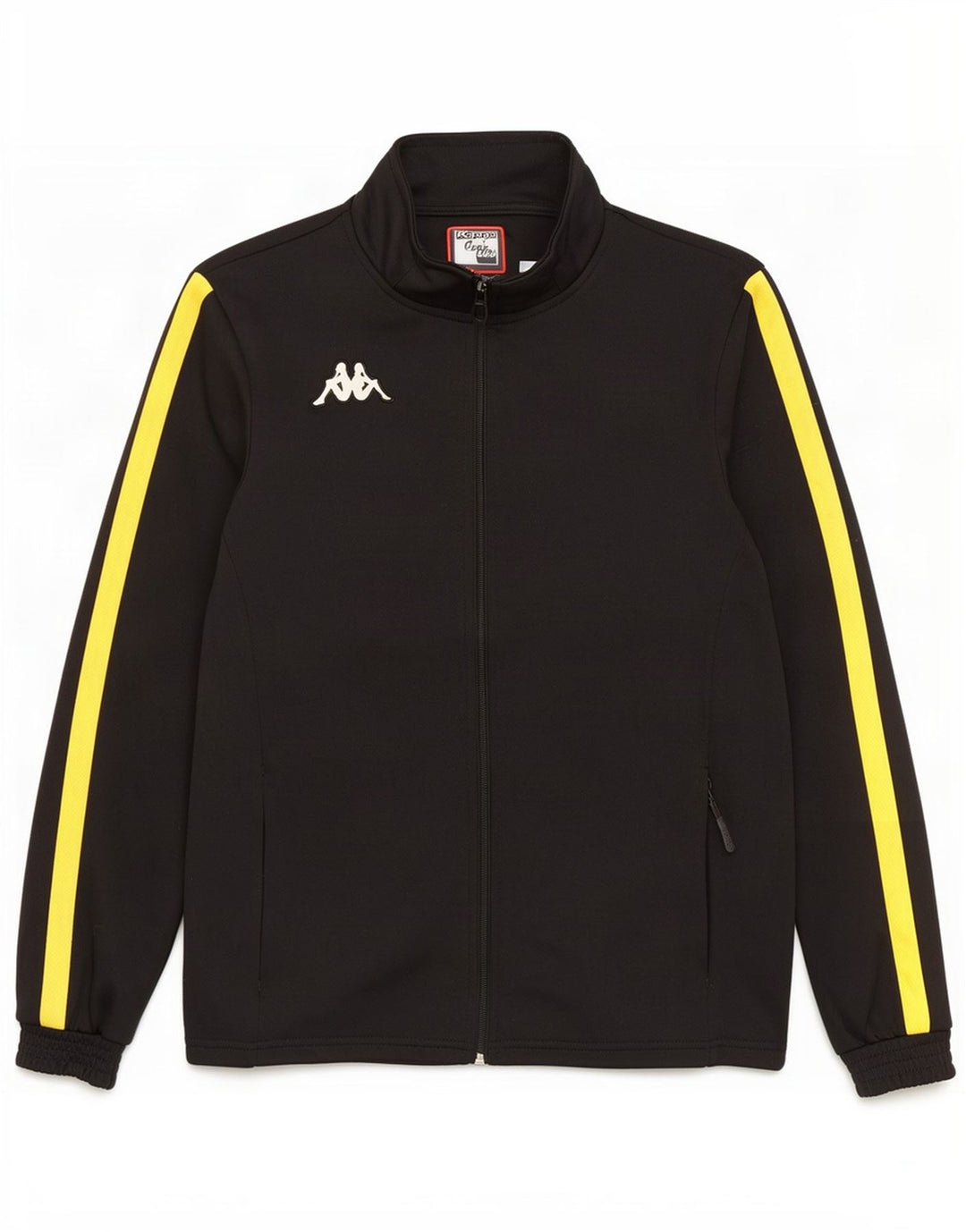 Kappa Træningsdragt til mænd Topjakke Medium Sort Colourblock Polyester