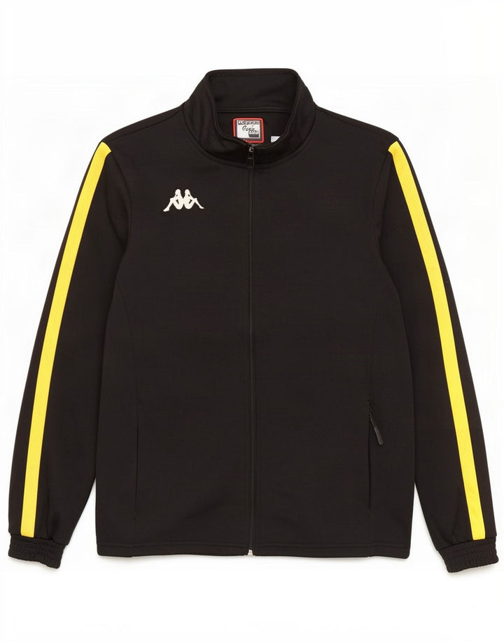 Kappa Træningsdragt til mænd Topjakke Medium Sort Colourblock Polyester