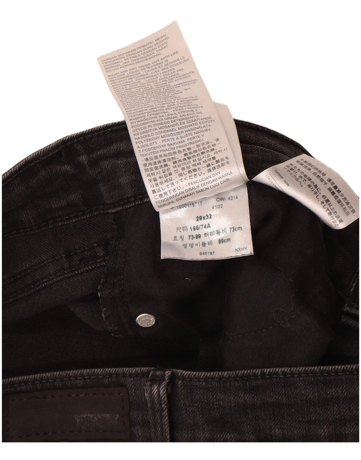 Levi's Dame Demi Curve Mid Rise Slim Jeans US 8 Medium W29 L32 Grå