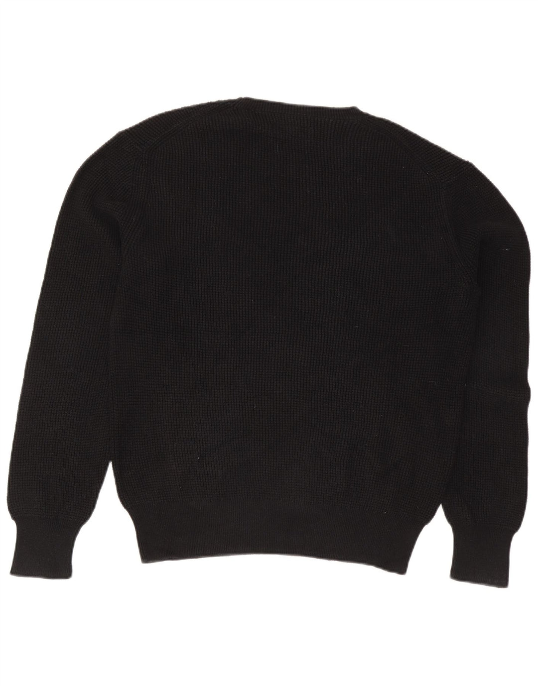 All Saints Herre Crew Neck Jumper Sweater Stor Sort Bomuld