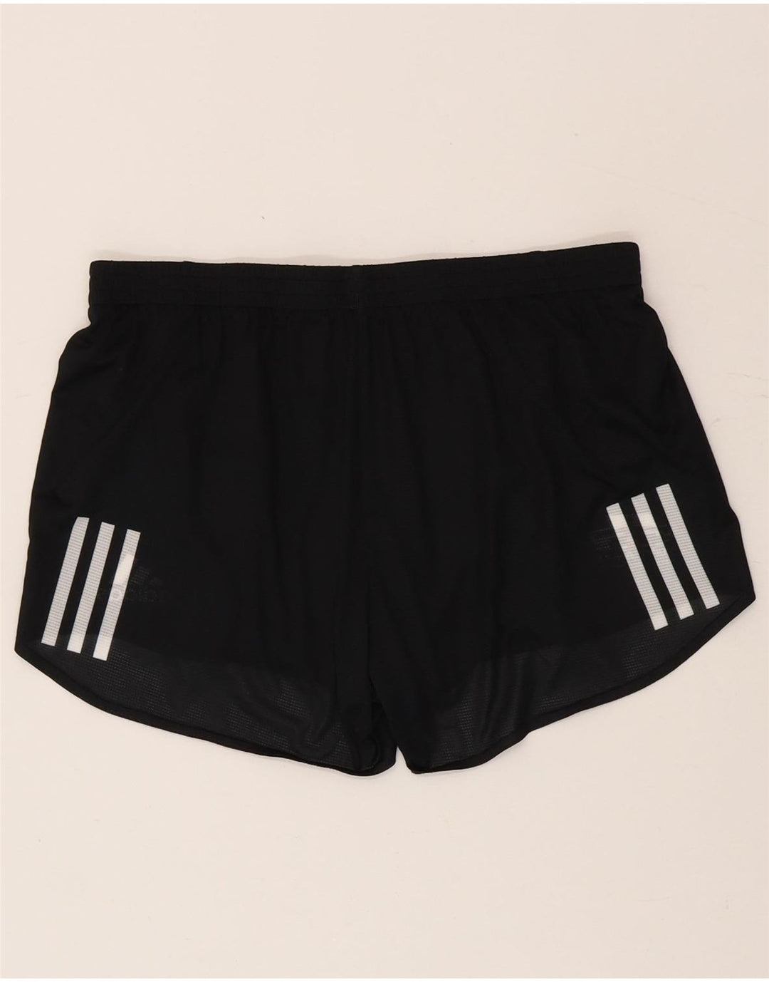 Adidas grafiske sportsshorts til kvinder UK 12/14 medium sort polyester