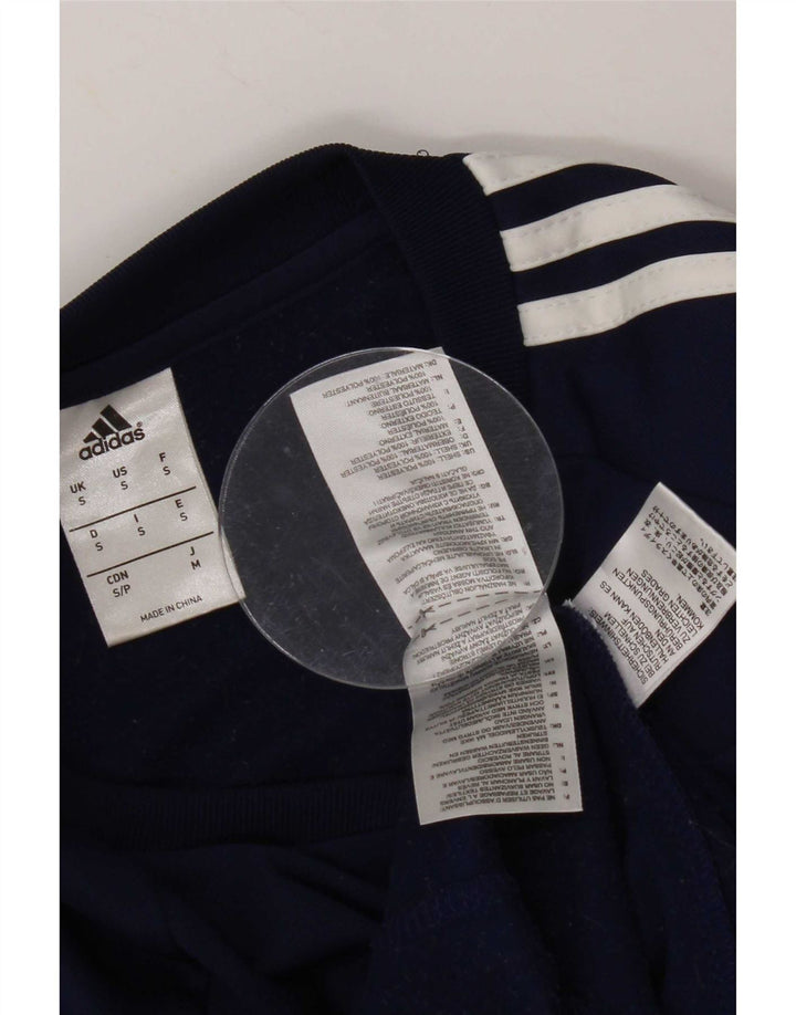 Adidas Herre Top Langærmet Lille Marineblå Polyester