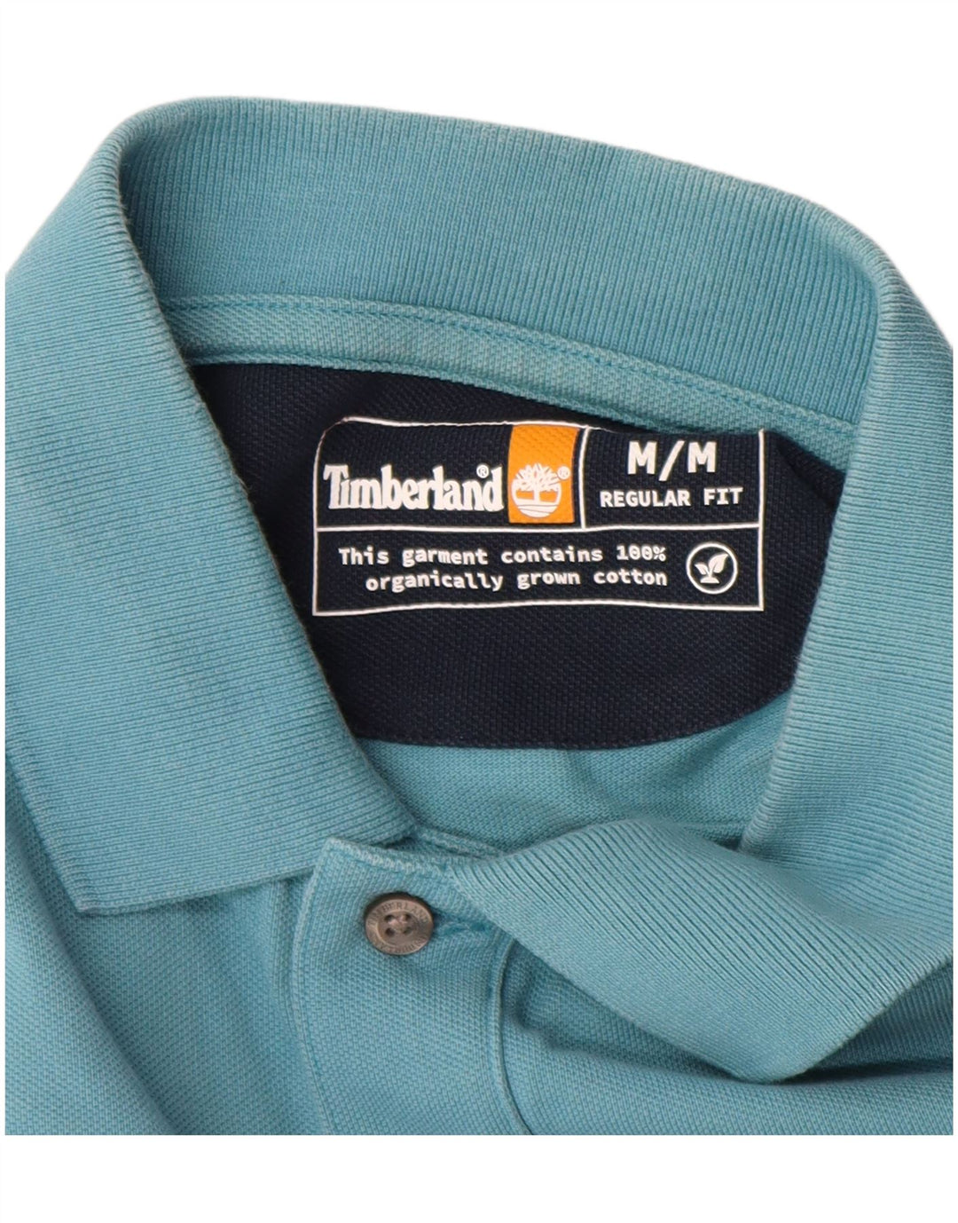 Timberland Herre Regular Fit Polo Shirt Medium Blue Bomuld