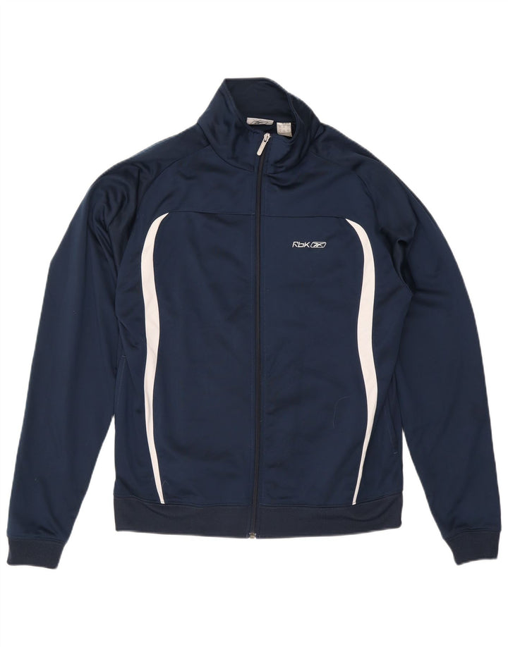 Reebok Træningsdragt til mænd Topjakke Medium Marineblå Colourblock Polyester