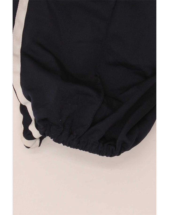 Adidas Dame træningsdragt Bukser Joggers UK 10 Small Navy Blue Polyester