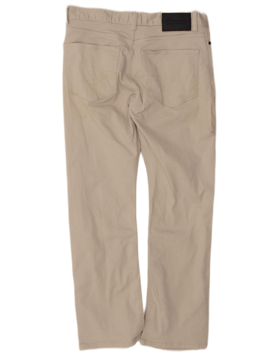 Marks & Spencer Herre Bootcut Casual Bukser W32 L29 Beige Bomuld