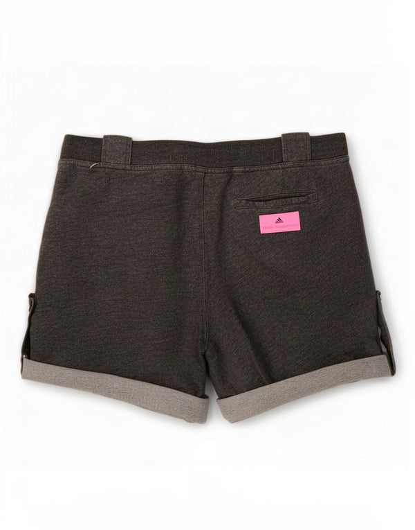 Adidas Dame Stella McCartney Sportshorts EU 36 Små Grå Bomuld
