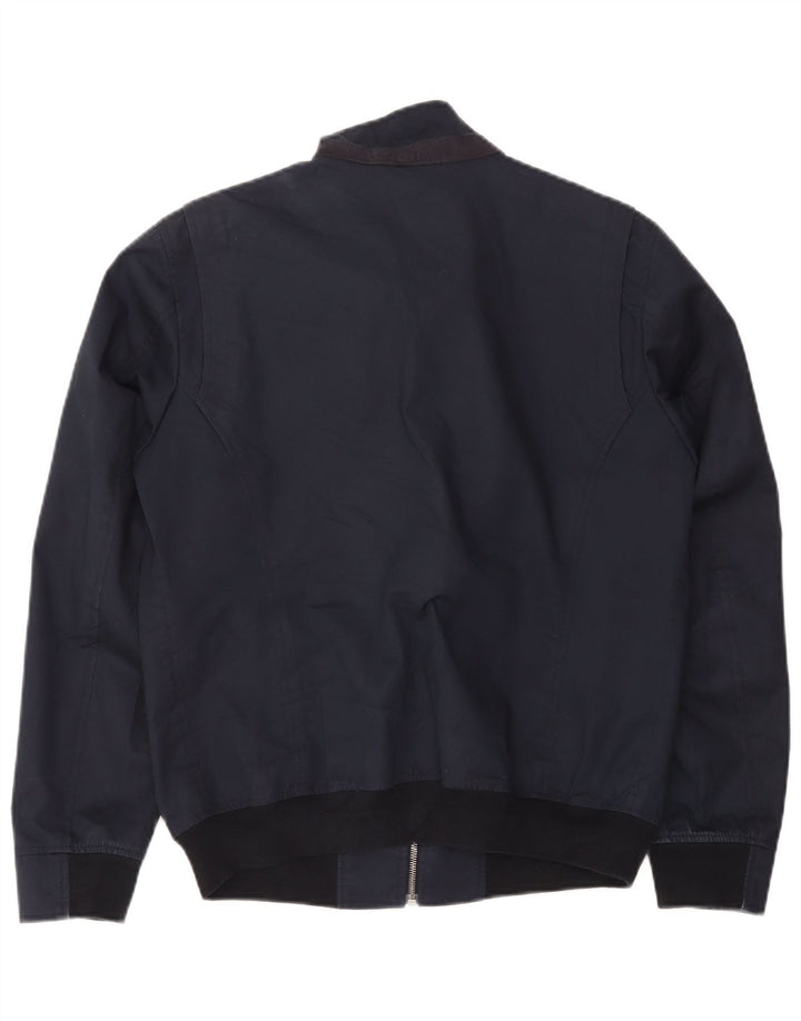 Mabrun Herre Bomber Jacket UK 38 Medium Navy Blue
