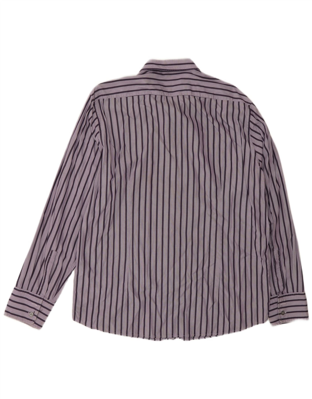 Hugo Boss Herre Regular Fit skjorte XL lilla stribet