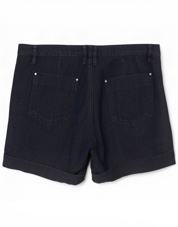 Massimo Dutti Dame Denim Shorts EU 40 Medium W30 Marineblå Bomuld