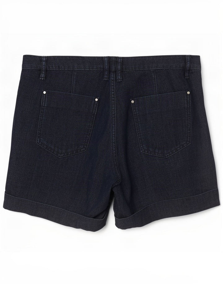 Massimo Dutti Dame Denim Shorts EU 40 Medium W30 Marineblå Bomuld