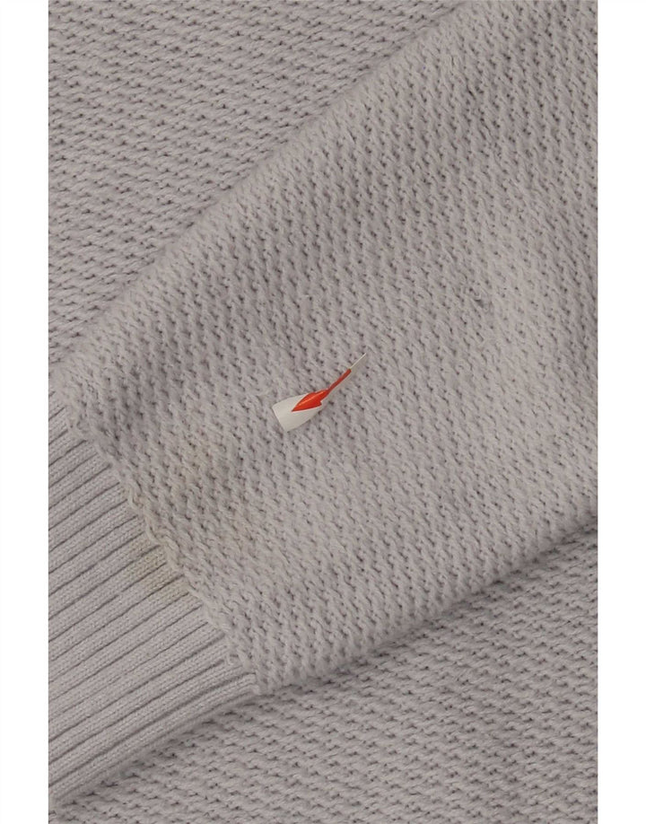 Tommy Hilfiger Herre Crew Neck Jumper Sweater Medium Grå Polyester