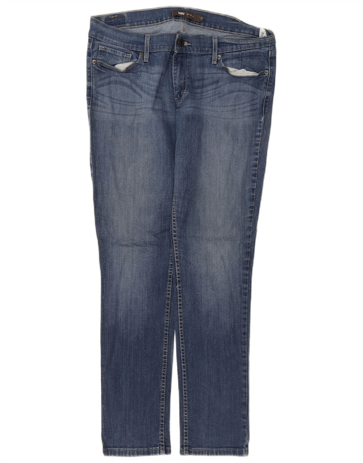 LEVI'S Dame 524 Skinny Jeans W31 L32 Blå Bomuld