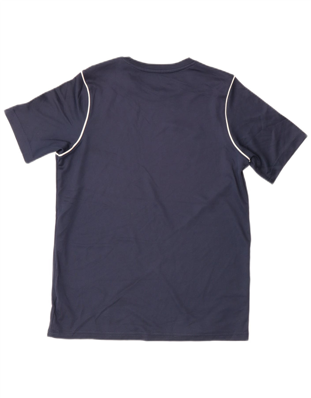 Nike drenge Dri Fit T-shirt top 13-14 år XL marineblå polyester