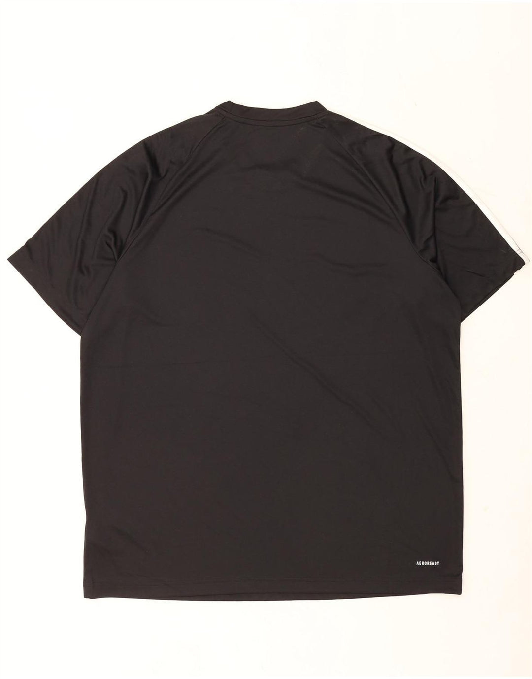 Adidas Herre Aeroready Regular Fit T-Shirt Top XL Sort Polyester