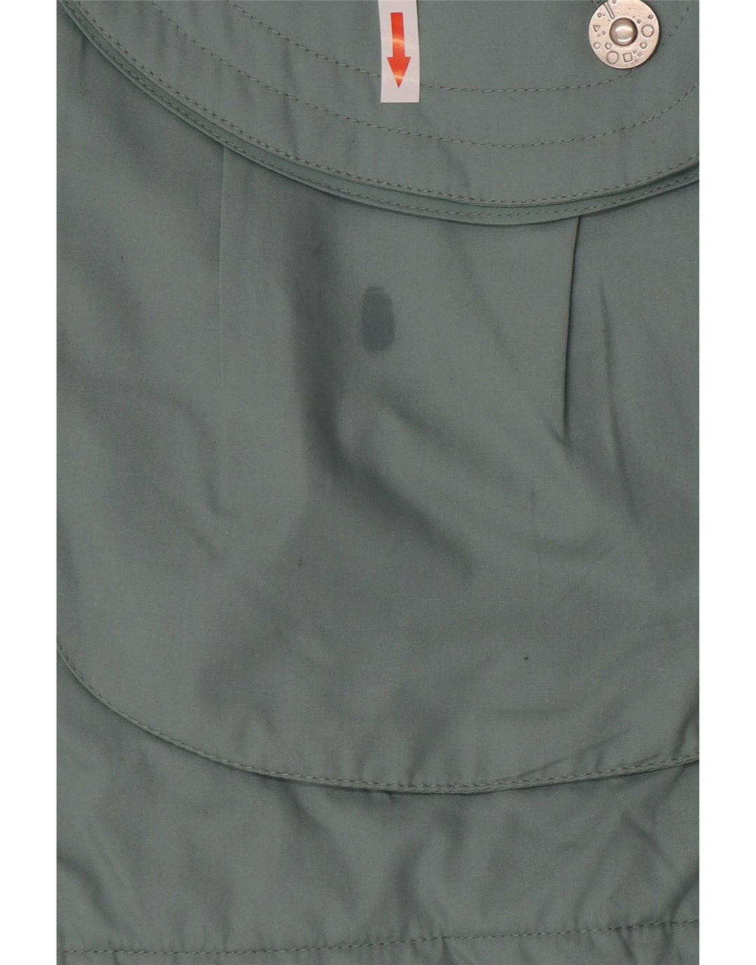 Scherer Womens Oversized Polstret Frakke UK 12 Medium Green Polyester