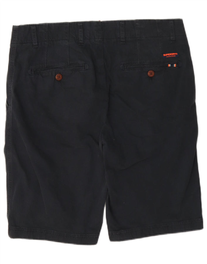 Superdry Chino-shorts til mænd W32 Medium marineblå bomuld