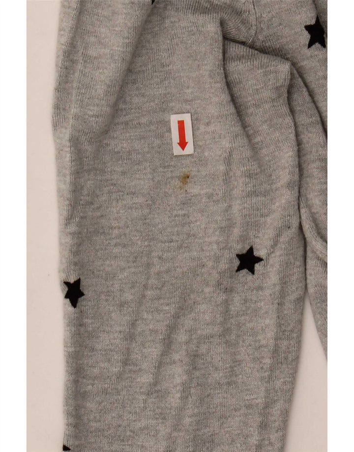 Marks & Spencer Dame Crop Cardigan Sweater UK 10 Small Grey
