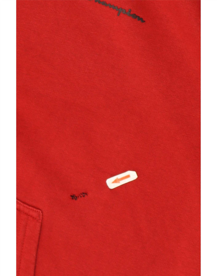 Champion Herre hættetrøje Jumper Large Rød