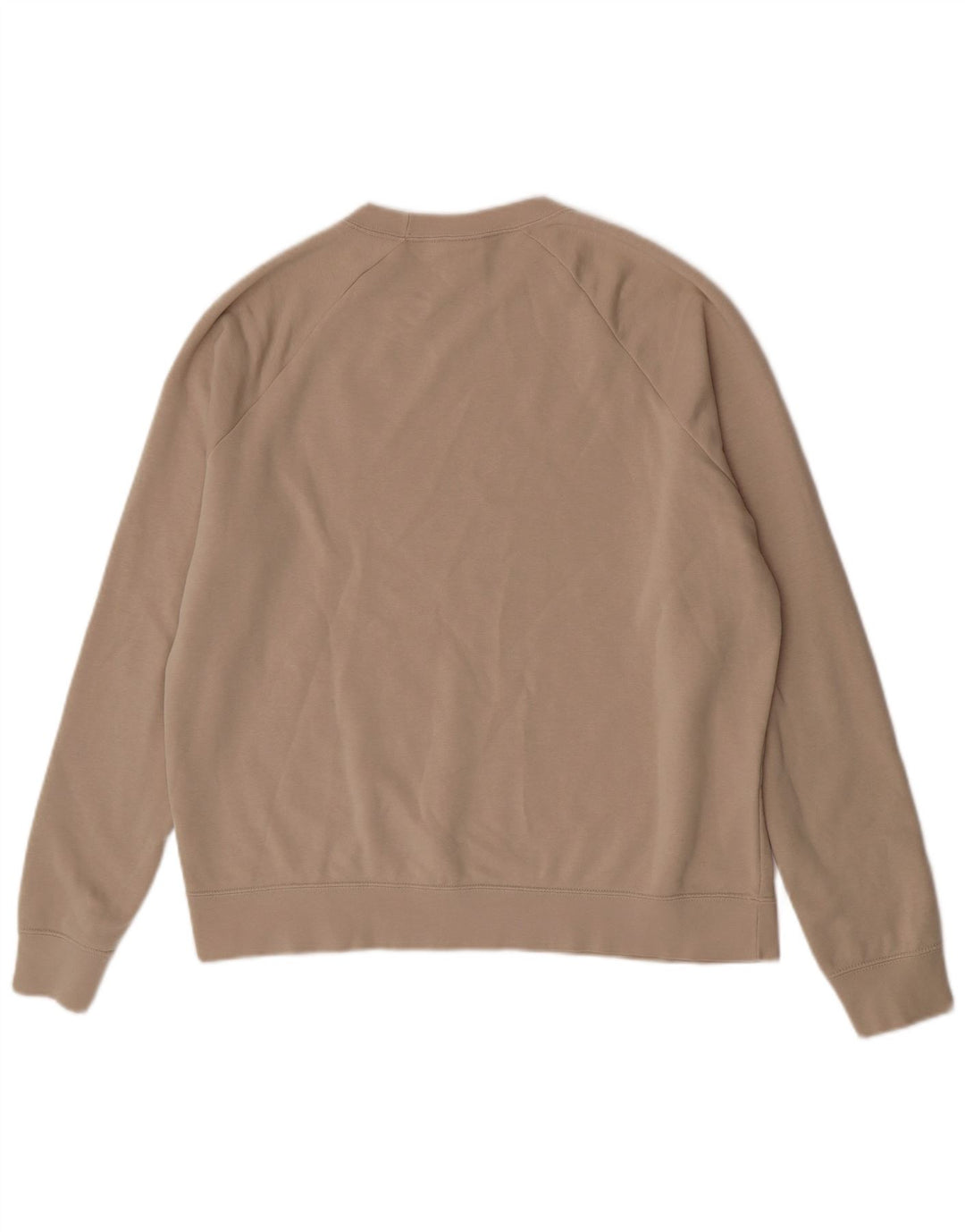 Nike Oversized Sweatshirt Jumper UK 18 XL Beige Bomuld