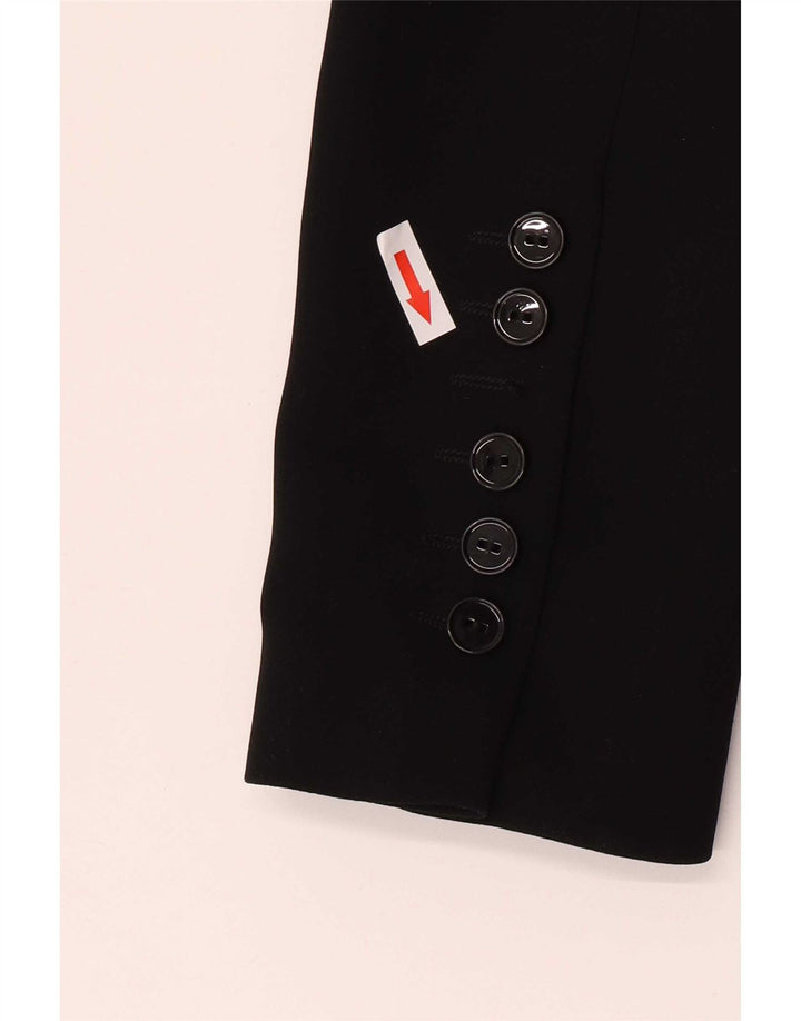 Zara Dame 1-knaps blazerjakke EU 36 XS Sort