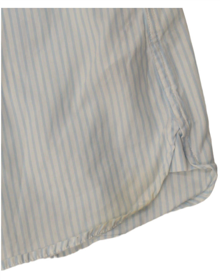 Tommy Hilfiger Dameskjorte US 8 Medium Blue Pinstripe Cotton