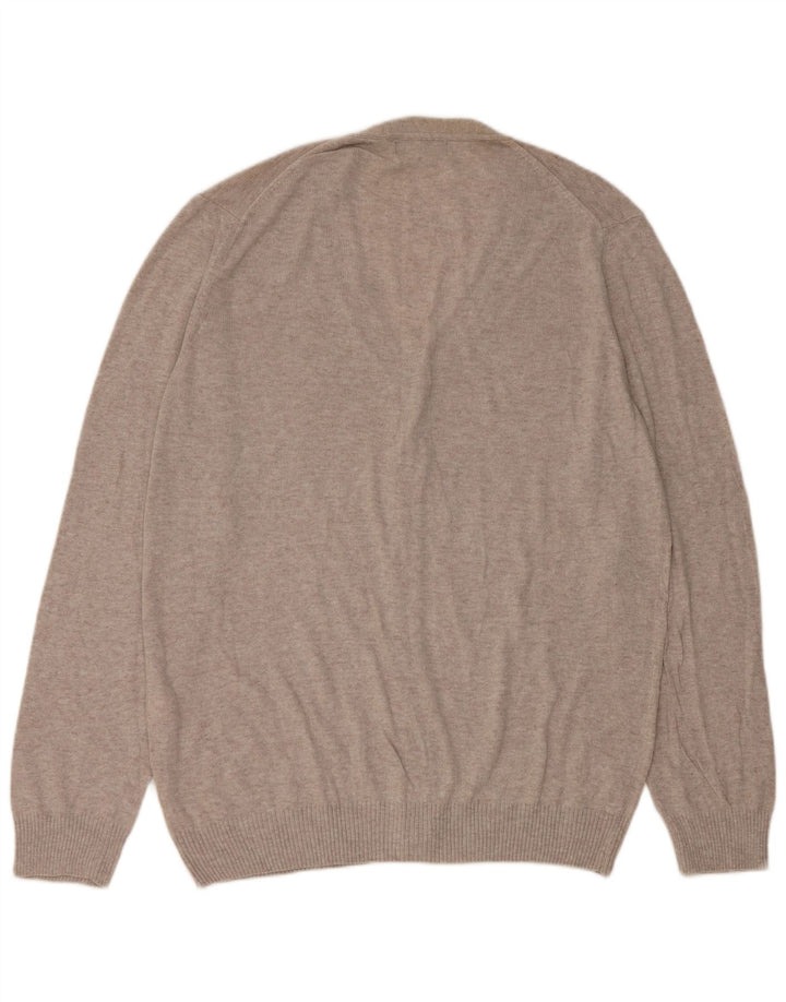 Zara Herre Cardigan Sweater XL Grå