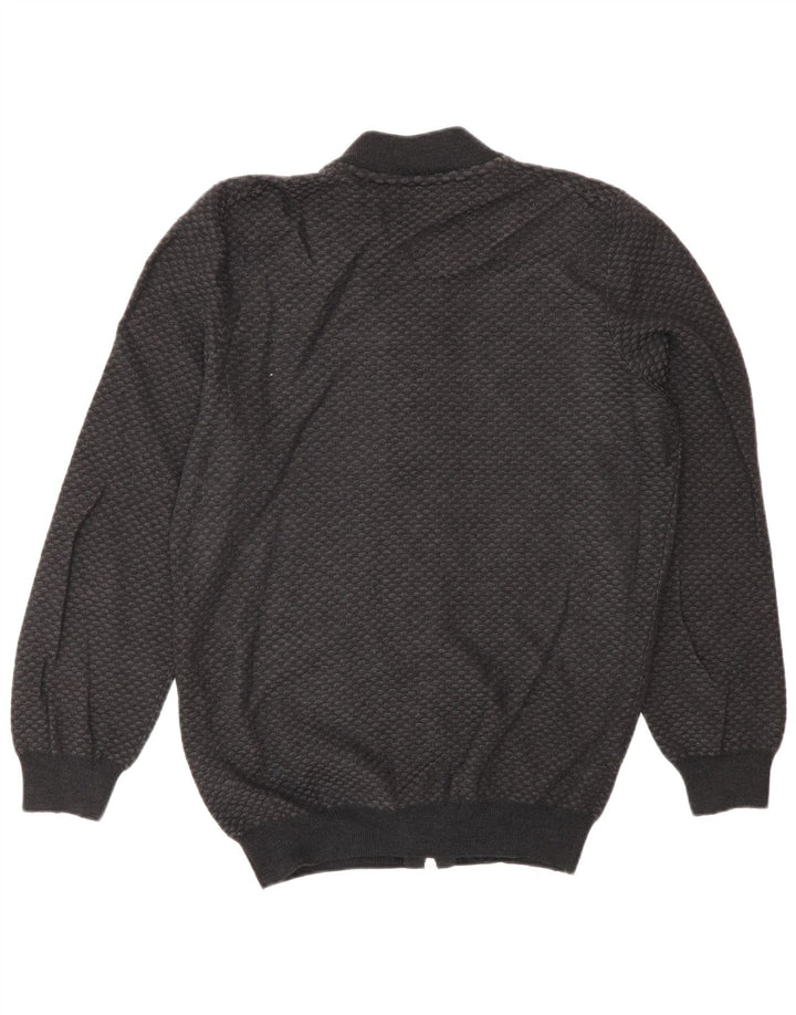 Falconeri Herre Cardigan Sweater IT 54 XL Grå Uld