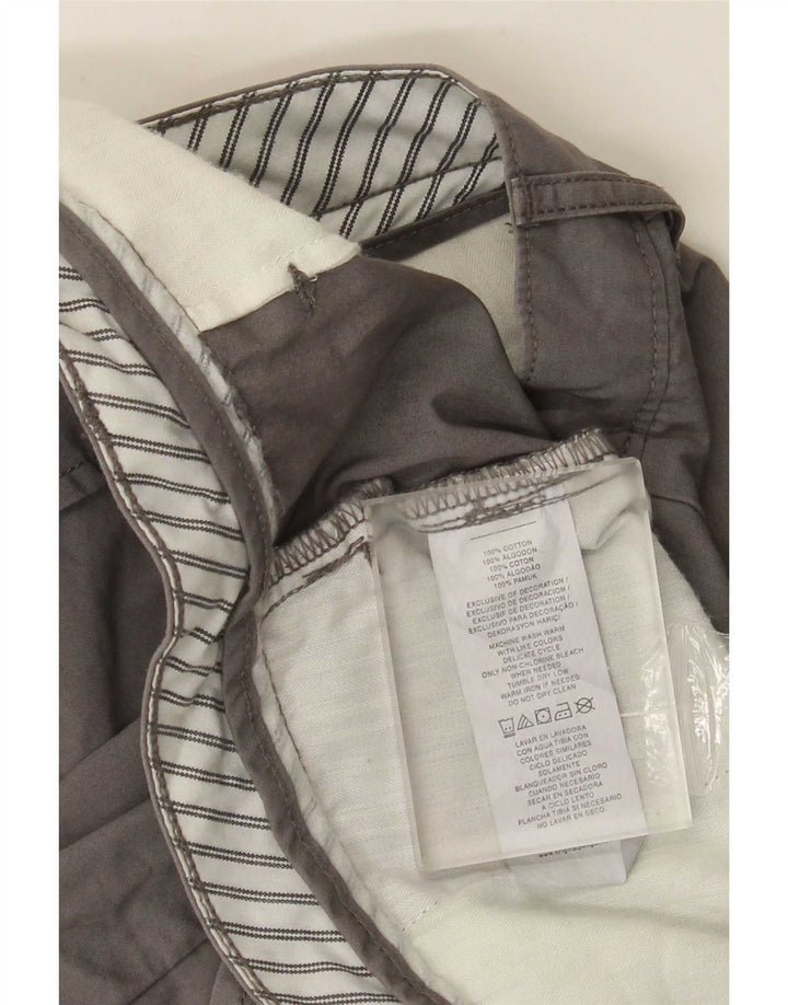 Penguin Herre Cropped Trousers W54 L25 Grå Bomuld