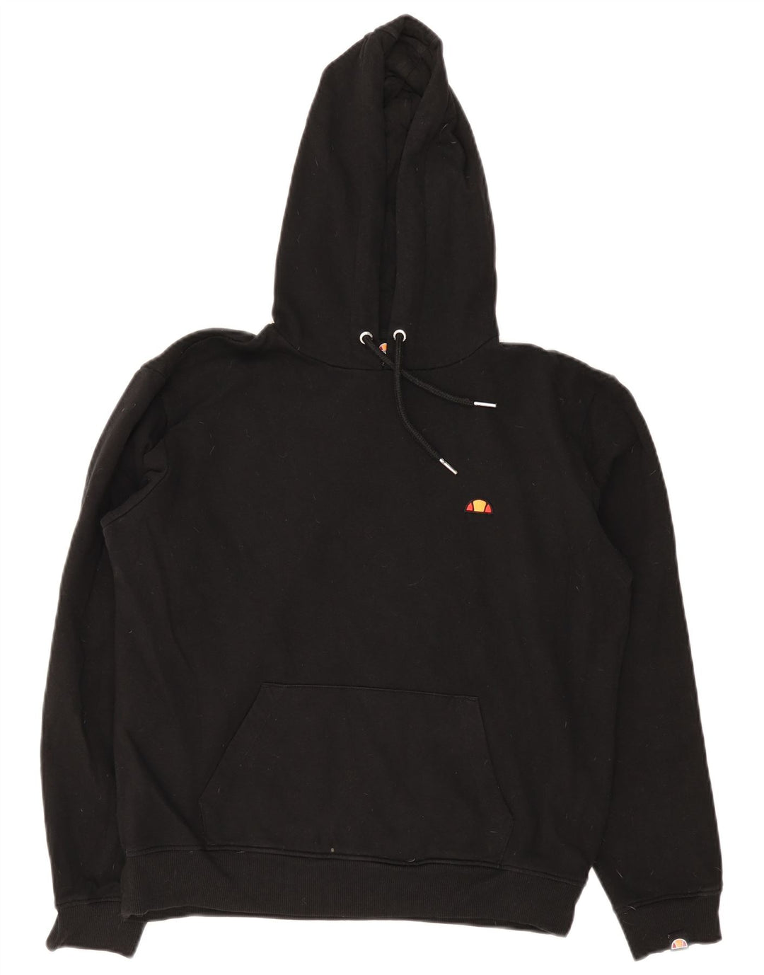Ellesse Dame Hættetrøje UK 12 Medium Sort Bomuld