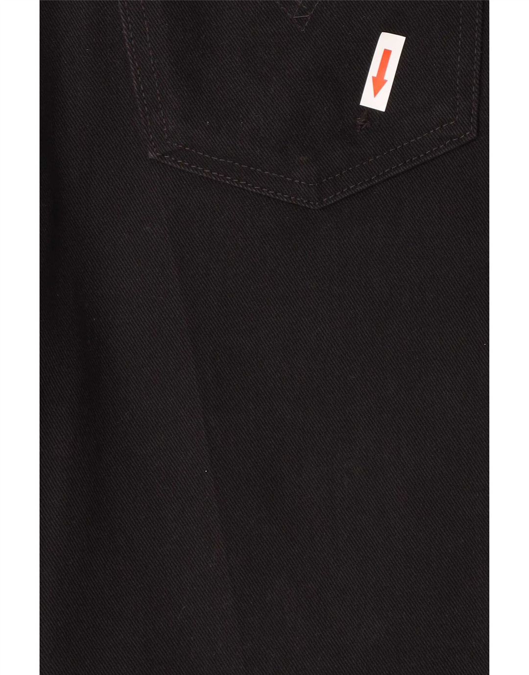 Levi's Straight Jeans til mænd W34 L34 Sort bomuld